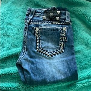 miss me skinny jeans size 14 in girls